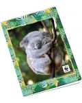 Тетрадка Panini WWF Fotografico - А4, 40 листа, широки редове, асортимент - 4t