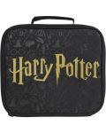 Термоизолираща чанта за обяд Kids Euroswan - Harry Potter Gold Logo - 1t