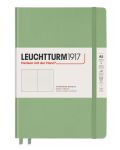 Тефтер Leuchtturm1917 Muted Colors - А5, масленозелен, страници на точки - 1t