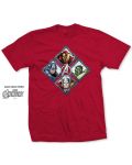 Тениска Rock Off Marvel Comics - Avengers Assemble Diamond Characters - 1t