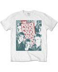Тениска Rock Off The Police - Half-tone Faces - 1t