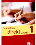 Testheft zu DIREKT zwei 1: Немски език - 9. клас. Тестове - 1t