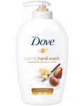 Dove Течен крем сапун Shea Butter with Warm Vanilla, 250 ml - 1t