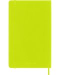 Тефтер с твърди корици Moleskine Classic Ruled - Lemon Green, редове - 3t