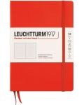 Тефтер Leuchtturm1917 New Colours - А5, на точки, Lobster, твърди корици - 1t
