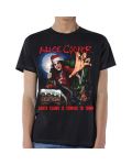 Тениска Rock Off Alice Cooper - Santa Claws - 1t
