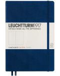 Тефтер Leuchtturm1917 Notebook Medium А5 - Син, страници на точки - 1t