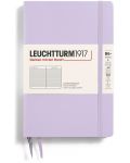 Тефтер Leuchtturm1917 Smooth Colors - B6+, лилав, линиран, твърди корици - 1t