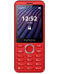 Телефон myPhone - Maestro 2, 2.8'', 32MB/32MB, червен - 1t