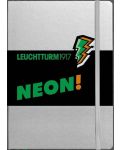 Тефтер Leuchtturm1917 А5 Medium - Neon Collection, зелен - 1t