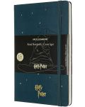 Тефтер с твърди корици Moleskine Limited Editions Harry Potter - Sorting Hat, линирани страници - 1t