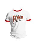 Тениска Rock Off Queen - Flash White & Red Ringer - 1t