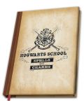 Тефтер ABYstyle Movies: Harry Potter - Hogwarts School, А5 - 1t