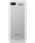 Телефон myPhone - Maestro 2, 2.8'', 32MB/32MB, сребрист - 2t