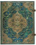 Тефтер Paperblanks Turquoise Chronicles - 18 х 23 cm, 72 листа - 1t