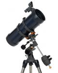 Телескоп Celestron - AstroMaster 114EQ, син - 2t