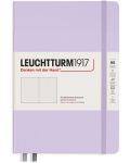 Тефтер Leuchtturm1917 - Medium A5, страници на точки, Lilac - 1t