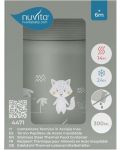 Термо кутия за храна Nuvita - 300 ml, Sage Green - 4t