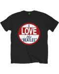 Тениска Rock Off The Beatles - I love The Beatles - 1t