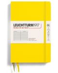 Тефтер Leuchtturm1917 Paperback - B6+, жълт, линиран, твърди корици - 1t