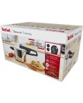 Тенджера под налягане Tefal - P2580701, Secure Trendy, 22 cm, 6 L - 2t