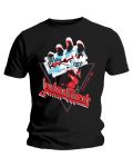 Тениска Rock Off Judas Priest - British S - l Hand Triangle - 1t
