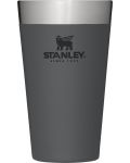 Термочаша за бира Stanley The Stacking - Charcoal, 470 ml - 1t