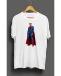 Тениска Justice League - Super hero - Superman, бяла - 1t