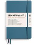 Тефтер Leuchtturm1917 Paperback - B6+, син, линиран, меки корици - 1t