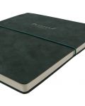 Тефтер Victoria's Journals Kuka - Тъмнозелен, пластична корица, 96 листа, В5 - 2t