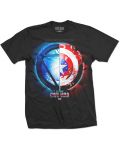 Тениска Rock Off Marvel Comics - Captain America Civil War Whose Side - 1t