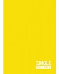 Тетрадка Spree Single Color - А5, 62 листа, малки квадратчета, асортимент - 4t