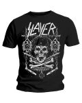 Тениска Rock Off Slayer - Skull & Bones - 1t