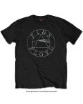 Тениска Rock Off Pink Floyd - Circle Logo Diamante - 1t