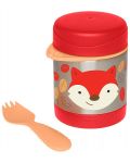 Термо контейнер за храна Skip Hop Zoo - 325 ml, лисица - 2t