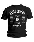 Тениска Rock Off Alice Cooper - School's Out Lyrics - 1t