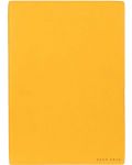 Тефтер Hugo Boss Essential Storyline - A5, с редове, жълт - 2t