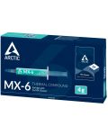 Термопаста Arctic - MX-6, с 6 MX Cleaner кърпички, 4g - 3t