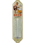 Метален ретро термометър Nostalgic Art - Beer Weather - 1t