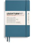 Тефтер Leuchtturm1917 Natural Colors - A5, син, линиран, меки корици - 1t