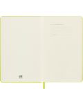 Тефтер с твърди корици Moleskine Classic Ruled - Lemon Green, редове - 4t