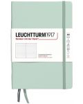 Тефтер Leuchtturm1917 Natural Colors - A5, светлозелен, страници на точки, твърди корици - 1t
