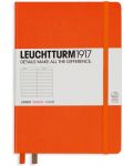 Тефтер Leuchtturm1917 - А5, линиран, Orange - 1t