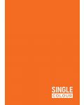Тетрадка Spree Single Color - А5, 62 листа, широки редове, асортимент - 8t