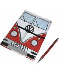 Тефтер Pyramid Art: Volkswagen - Red Camper, A5 - 1t