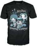 Тениска Funko Movies: Harry Potter - Happy Christmas - 1t