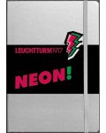 Тефтер Leuchtturm1917 А5 Medium - Neon Collection, розов - 1t