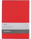 Тефтер Hugo Boss Essential Storyline - A5, с бели листа, червен - 1t