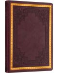 Тефтер Victoria's Journals Old Book - В6, 128 листа, бургунди - 3t