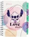 Тетрадка със спирала Cool Pack Disney - Stitch 1, B5, 100 листа - 1t